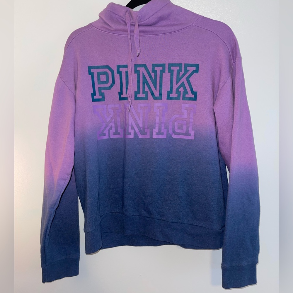 Victoria Secret Pink Collared Sweatshirt Women’s Small